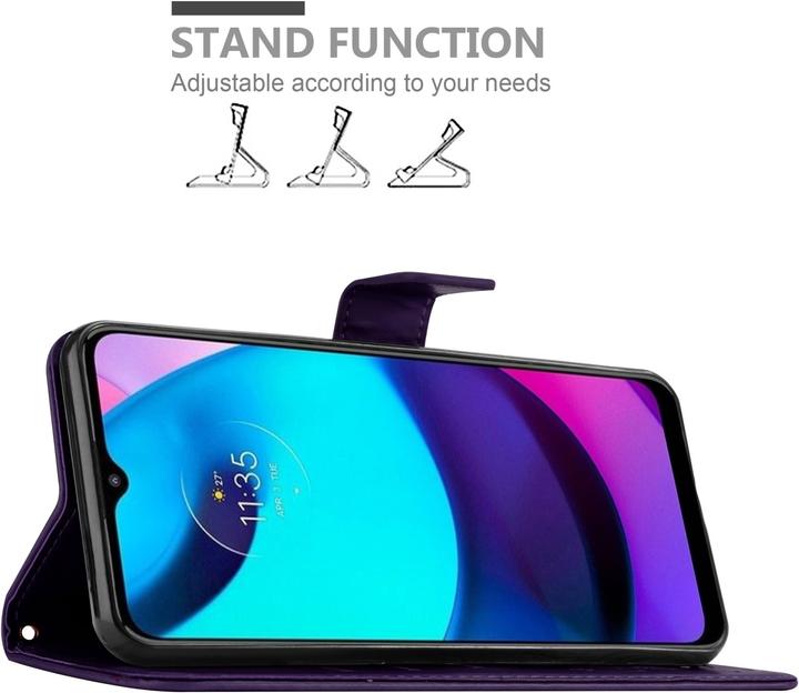 Immagine prodotto Cadorabo Copertina del libro a fiori (Motorola E30, Motorola Moto E20, Motorola Moto E40)