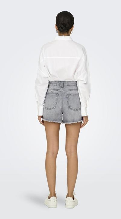 Produktbild Only ONLGABI Hohe Taille Normal geschnitten Jeans-Shorts Jeans-Shorts (S)