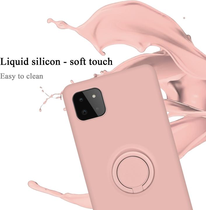 Actual product image Cadorabo TPU Liquid Ring Silicone Case Cover (Samsung Galaxy A22 5G)