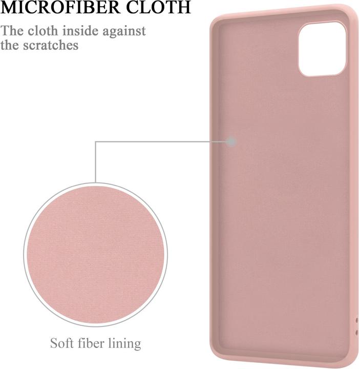 Actual product image Cadorabo TPU Liquid Ring Silicone Case Cover (Samsung Galaxy A22 5G)