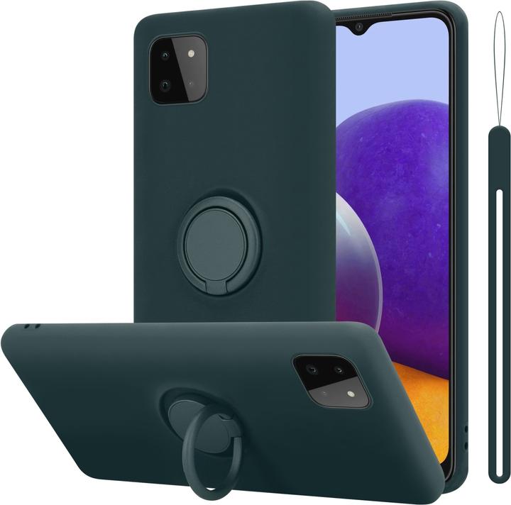Produktbild Cadorabo TPU Liquid Ring Silicone Case Hülle (Samsung Galaxy A22 5G)