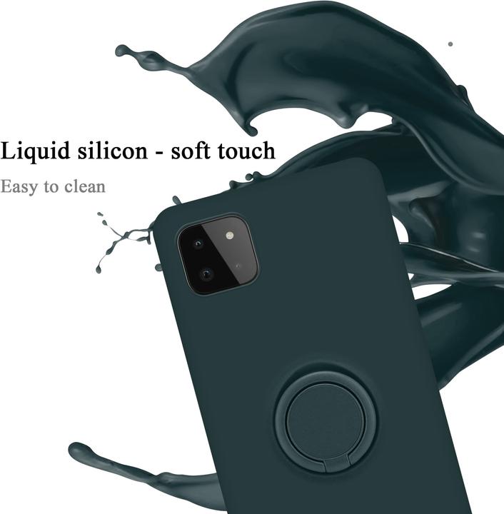 Produktbild Cadorabo TPU Liquid Ring Silicone Case Hülle (Samsung Galaxy A22 5G)
