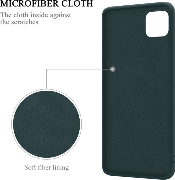 Produktbild Cadorabo TPU Liquid Ring Silicone Case Hülle (Samsung Galaxy A22 5G)