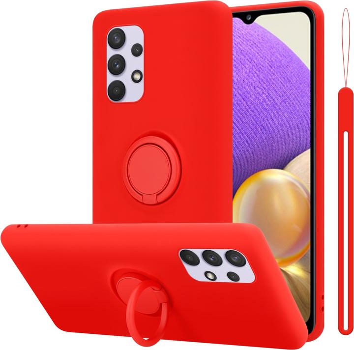 Productafbeelding Cadorabo TPU Vloeibare Ring Silicone Hoesje (Samsung Galaxy A33 5G)