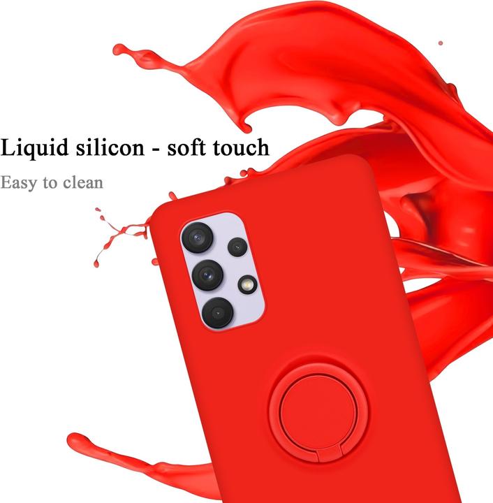 Productafbeelding Cadorabo TPU Vloeibare Ring Silicone Hoesje (Samsung Galaxy A33 5G)