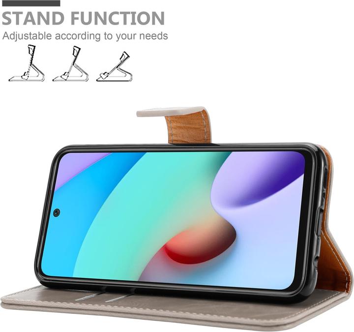 Produktbild Cadorabo Luxury Book Hülle (Xiaomi Redmi 10, Xiaomi Redmi Note 11)