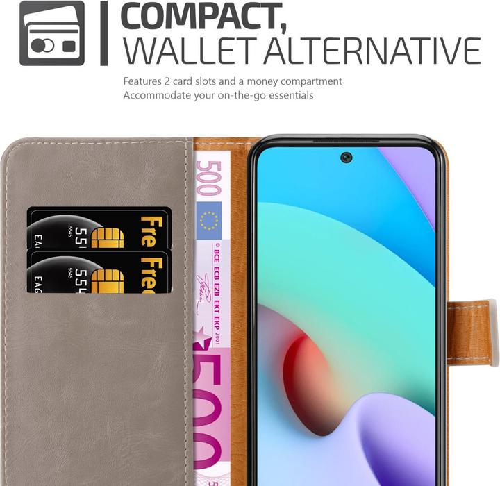 Produktbild Cadorabo Luxury Book Hülle (Xiaomi Redmi 10, Xiaomi Redmi Note 11)