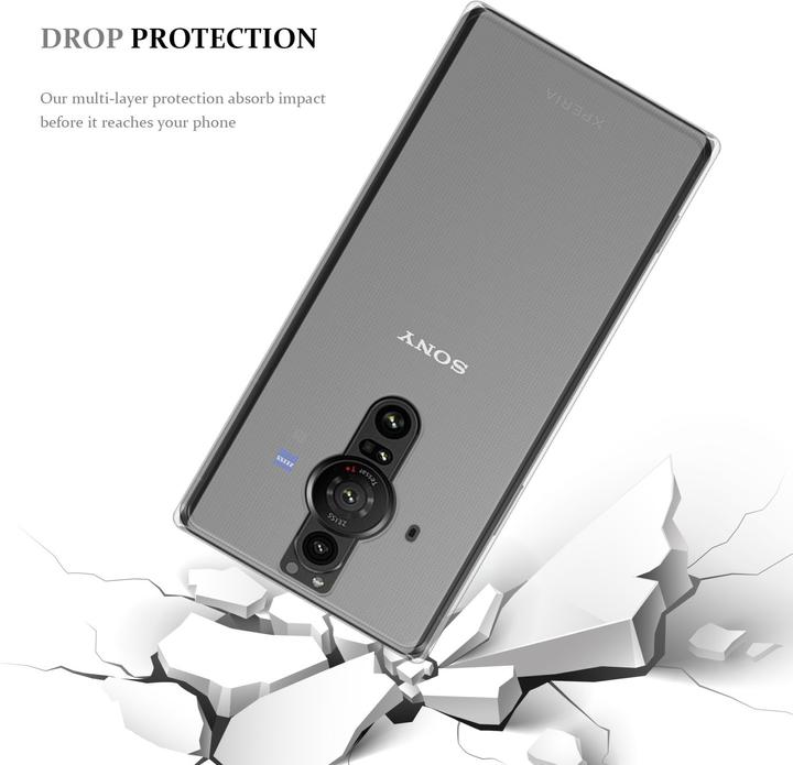 Actual product image Cadorabo TPU Ultra Slim AIR cover (Sony Xperia Pro-I)
