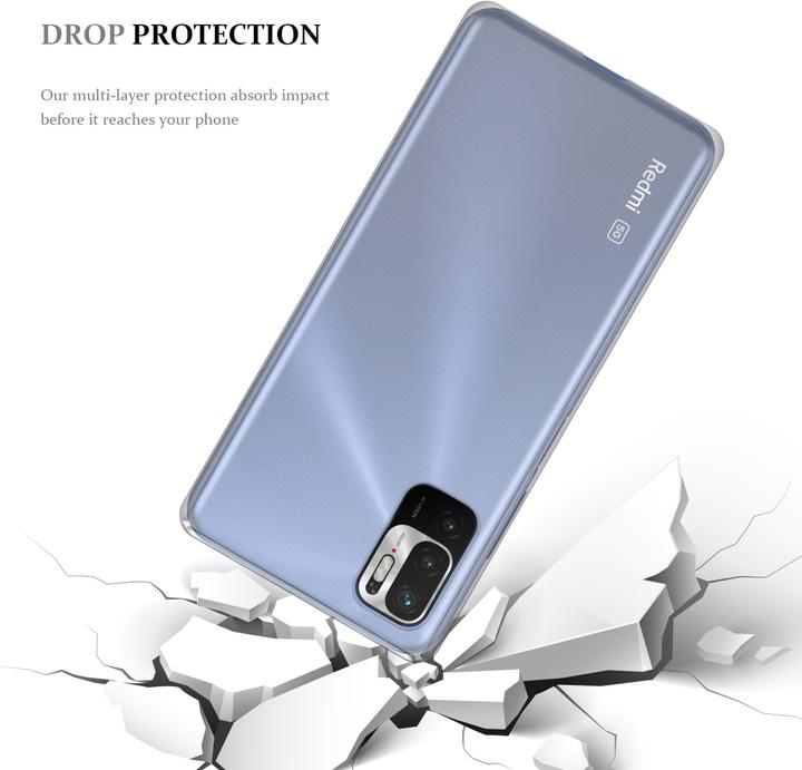 Actual product image Cadorabo TPU Ultra Slim AIR cover (Xiaomi Redmi Note 10 5G, Xiaomi Poco M3 Pro 5G)
