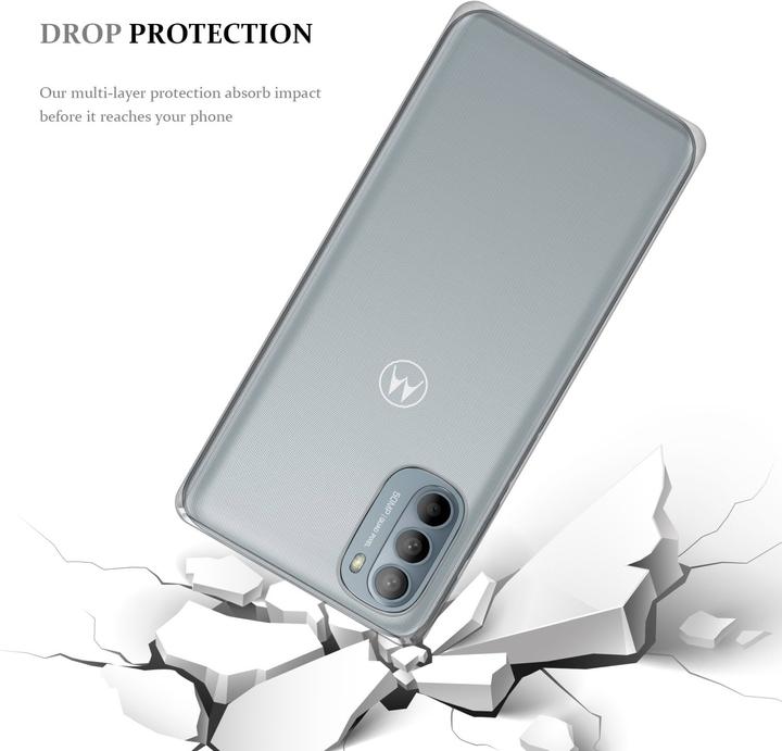 Image du produit Cadorabo TPU Ultra Slim AIR Coque (Motorola Moto G31, Motorola Moto G41)