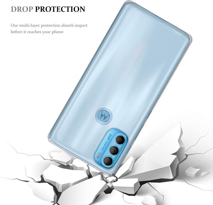 Produktbild Cadorabo TPU Ultra Slim AIR Hülle (Motorola Moto G71 5G)