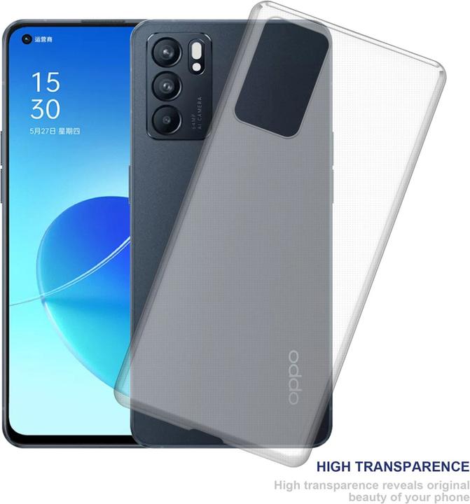 Immagine prodotto Cadorabo Copertura AIR ultra sottile in TPU (Oppo Reno 6 5G)