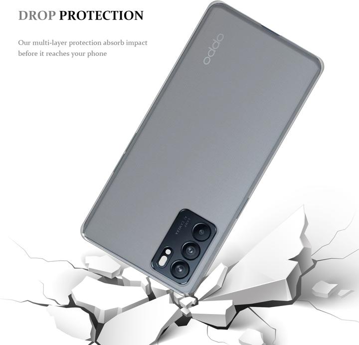 Immagine prodotto Cadorabo Copertura AIR ultra sottile in TPU (Oppo Reno 6 5G)