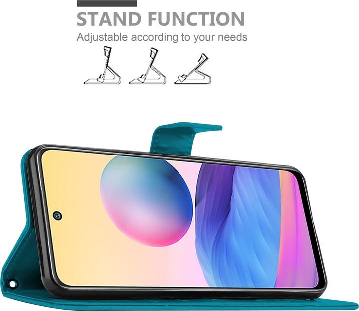 Immagine prodotto Cadorabo Copertina del libro a fiori (Xiaomi Poco M3 Pro 5G, Xiaomi Redmi Nota 10 5G)