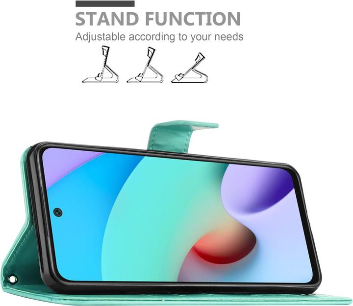 Produktbild Cadorabo Flower Book Hülle (Xiaomi Redmi 10)
