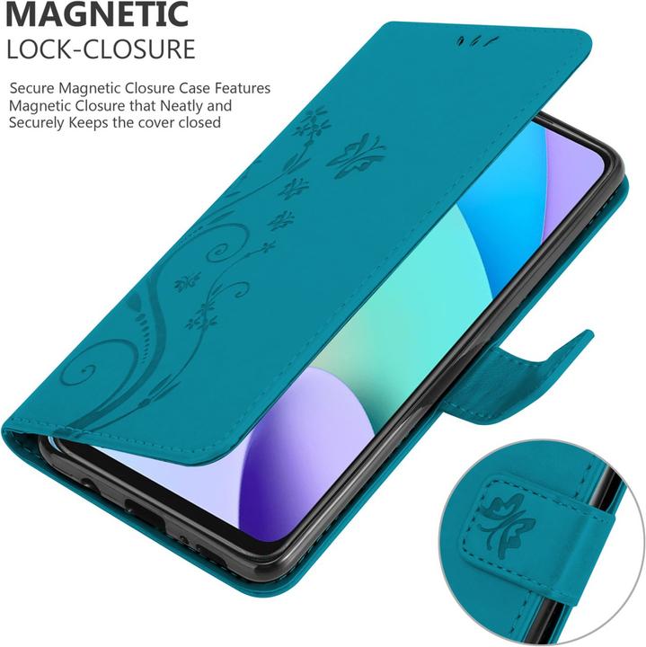 Image du produit Cadorabo Pochette Flower Book (Xiaomi Redmi 10)