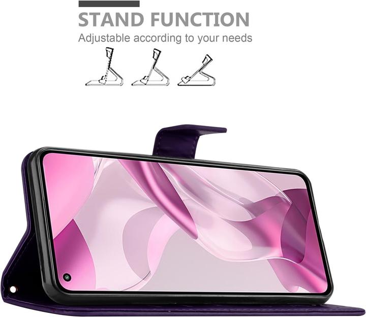 Image du produit Cadorabo Pochette Flower Book (Xiaomi Mi 11 Lite, Xiaomi Mi 11 Lite 5G)