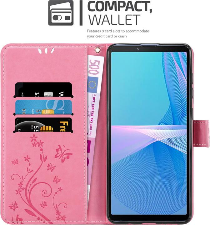 Immagine prodotto Cadorabo Copertina del libro a fiori (Sony Xperia 10 III)