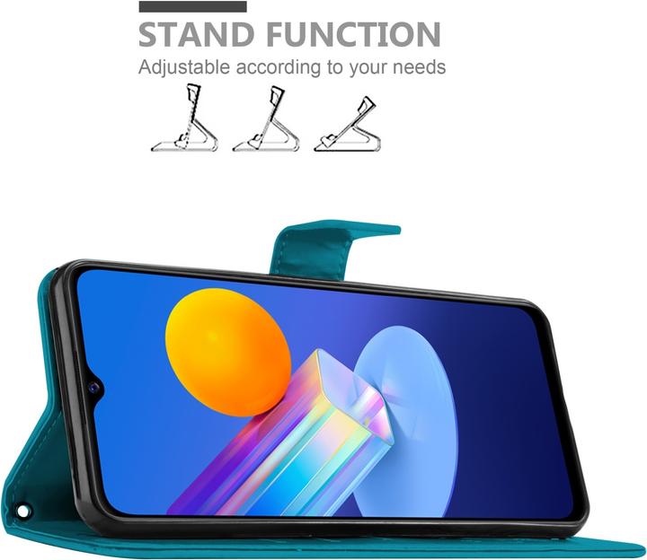 Produktbild Cadorabo Flower Book Hülle (Vivo Y72 5G, Vivo Y52s 5G)