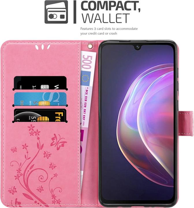 Immagine prodotto Cadorabo Copertina del libro a fiori (Vivo V21)