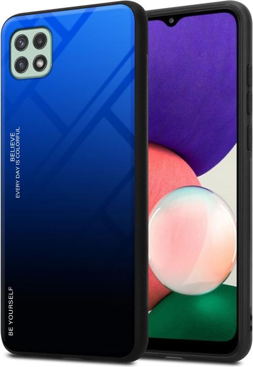 Image du produit Cadorabo TPU 2 couleurs Housse en verre (Samsung Galaxy A22 5G)