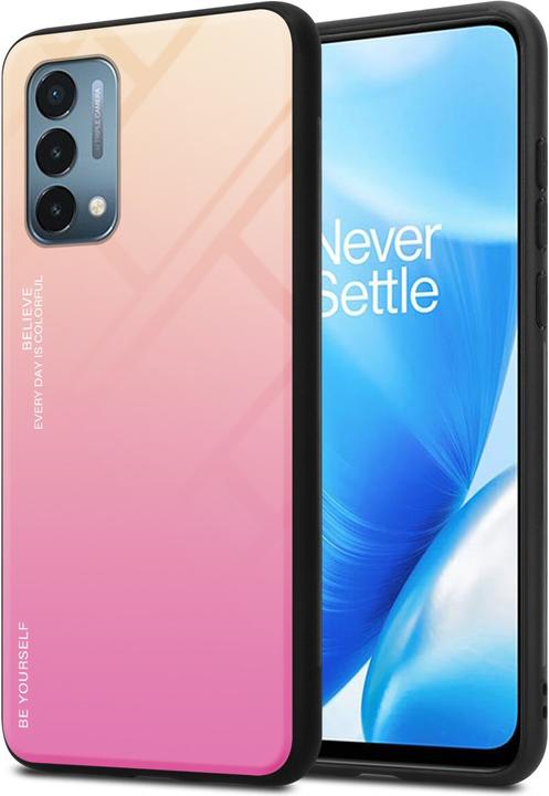 Actual product image Cadorabo TPU 2 colors glass envelope (OnePlus North N200 5G)