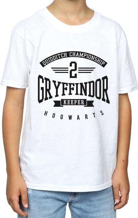 Actual product image Boys Gryffindor Keeper T-Shirt (116)