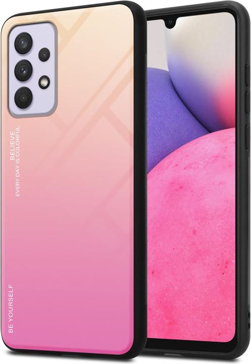 Image du produit Cadorabo TPU 2 couleurs Housse en verre (Samsung Galaxy A33 5G)
