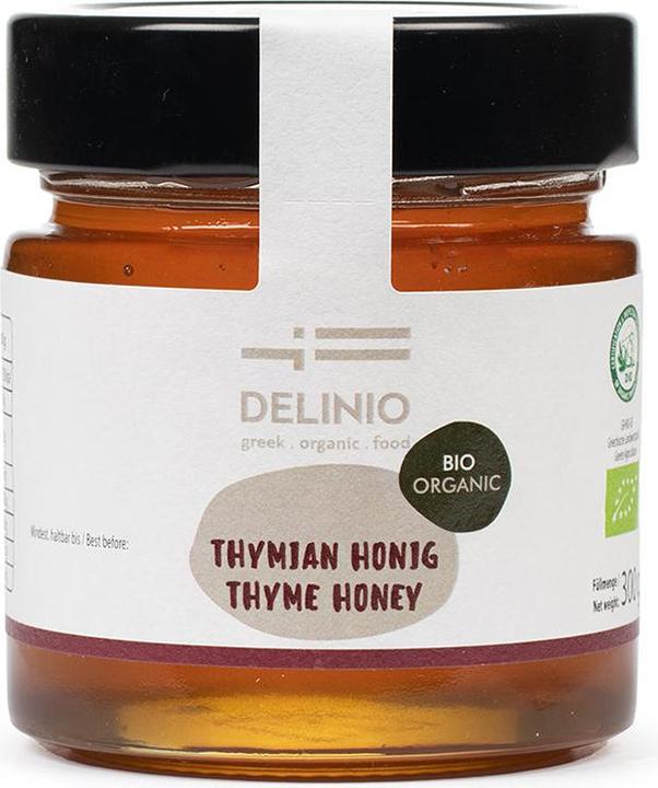 Delinio Organic thyme honey (300 g)