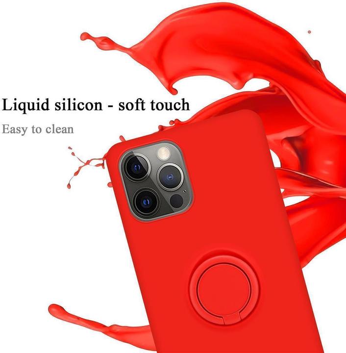 Actual product image Cadorabo TPU Liquid Ring Silicone Case Cover (Apple iPhone 13 Pro)