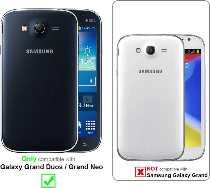 Actual product image Cadorabo TPU Cover Ultra Slim Chrome (Samsung Galaxy Grand Prime)
