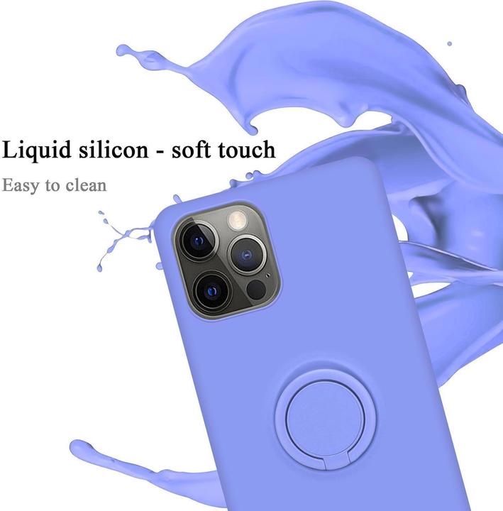 Produktbild Cadorabo TPU Liquid Ring Silicone Case Hülle (Apple iPhone 13 Pro Max)