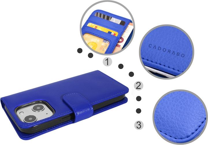Produktbild Cadorabo 3 Kartenfächer Hülle (Apple iPhone 13 mini)