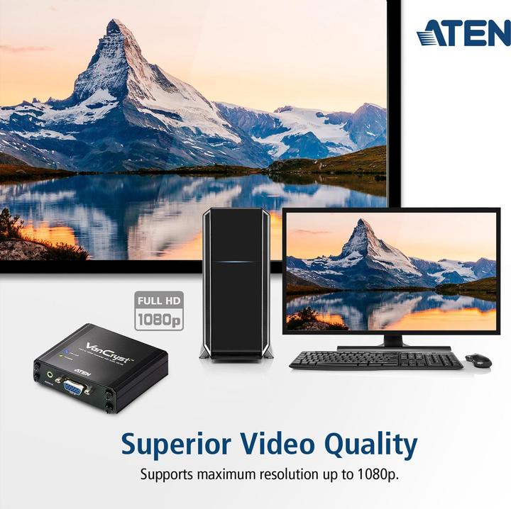 Actual product image Aten Vc180 (Analog -> Digital)