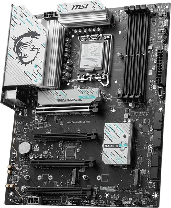 Image du produit MSI B860 GAMING PLUS WIFI (LGA 1851, Intel B860, ATX)
