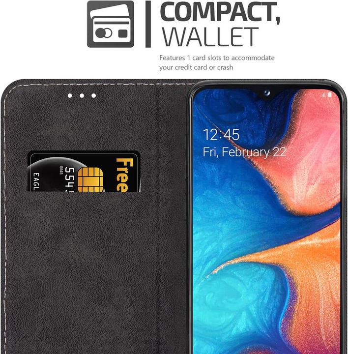 Image du produit Cadorabo Étui X-Wallet en simili cuir (Samsung Galaxy A20e, Samsung Galaxy A10e)