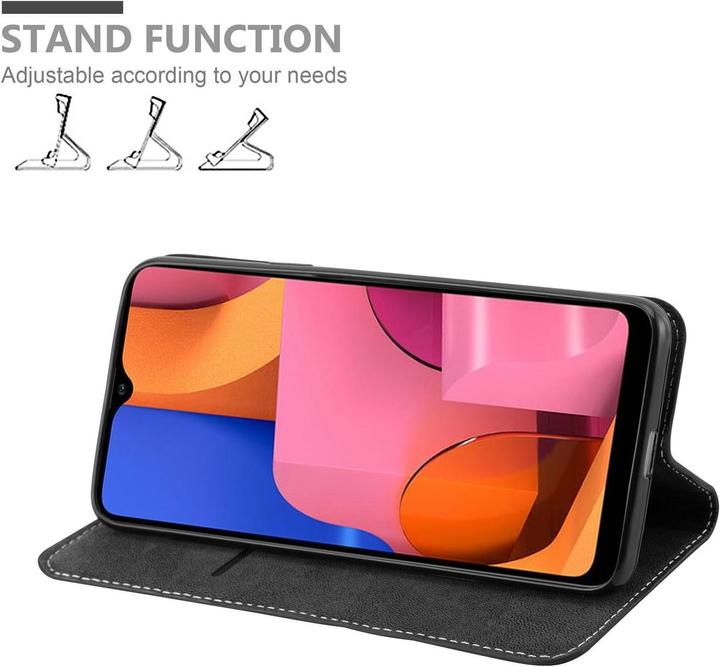 Image du produit Cadorabo Étui X-Wallet en simili cuir (Samsung Galaxy A20s)