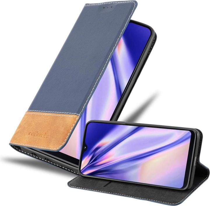 Bleu foncé Marron