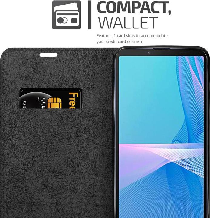 Actual product image Cadorabo Book Invis. Magnet sleeve (Sony Xperia 10 III)