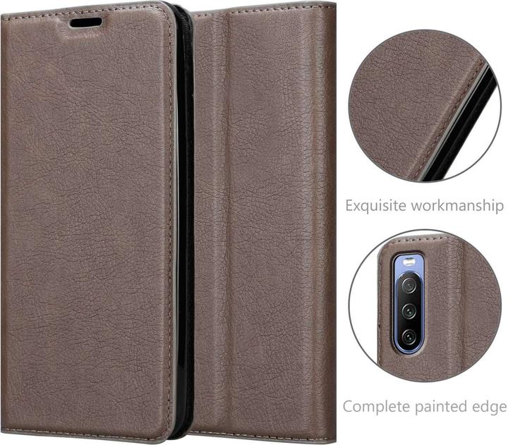Actual product image Cadorabo Book Invis. Magnet sleeve (Sony Xperia 10 III)