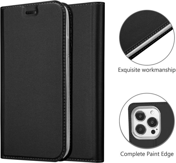 Actual product image Cadorabo Classy Book cover (Apple iPhone 13 Pro Max)