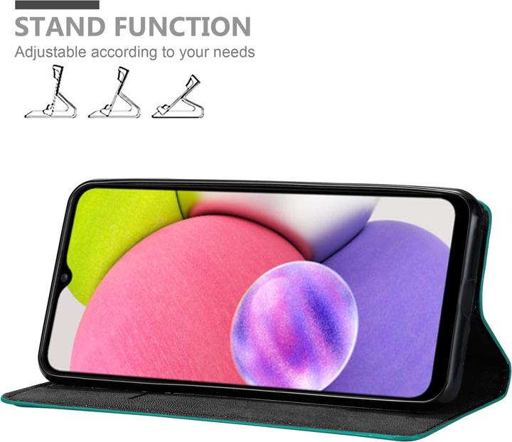 Actual product image Cadorabo Book Invis. Magnet sleeve (Samsung Galaxy A03s)