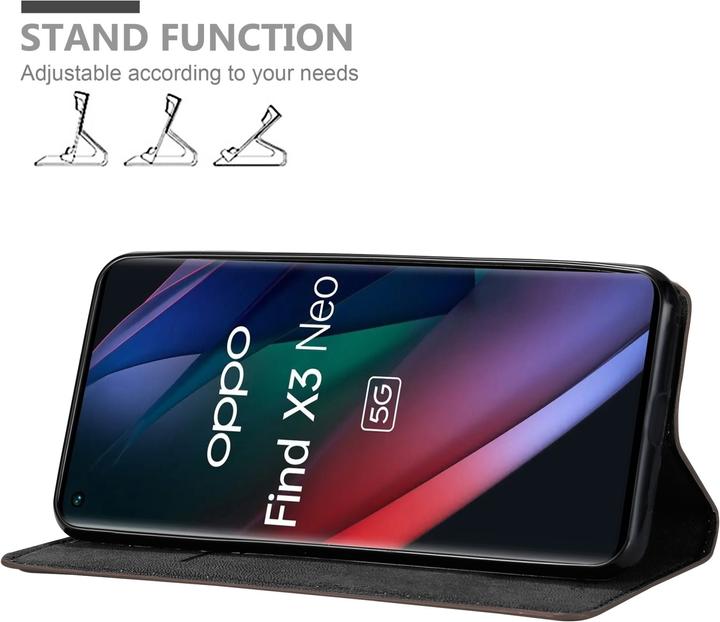 Immagine prodotto Cadorabo Libro Invis. Coperchio magnetico (Oppo Find X3 Neo)