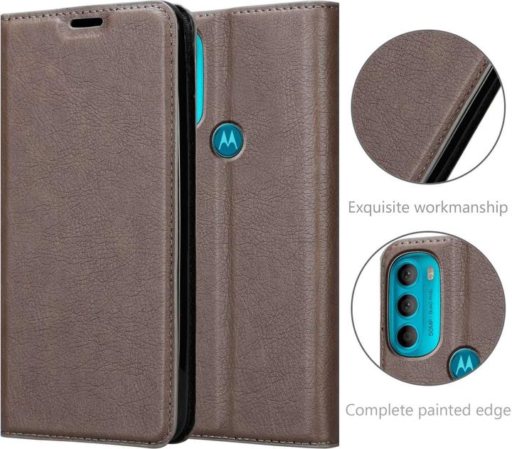 Produktbild Cadorabo Book Invis. Magnet Hülle (Motorola Moto G71 5G)