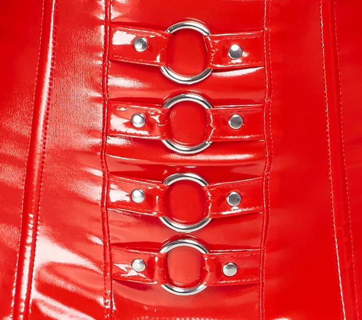 Produktbild Black Level Strapsgürtel aus Lack (XXL)