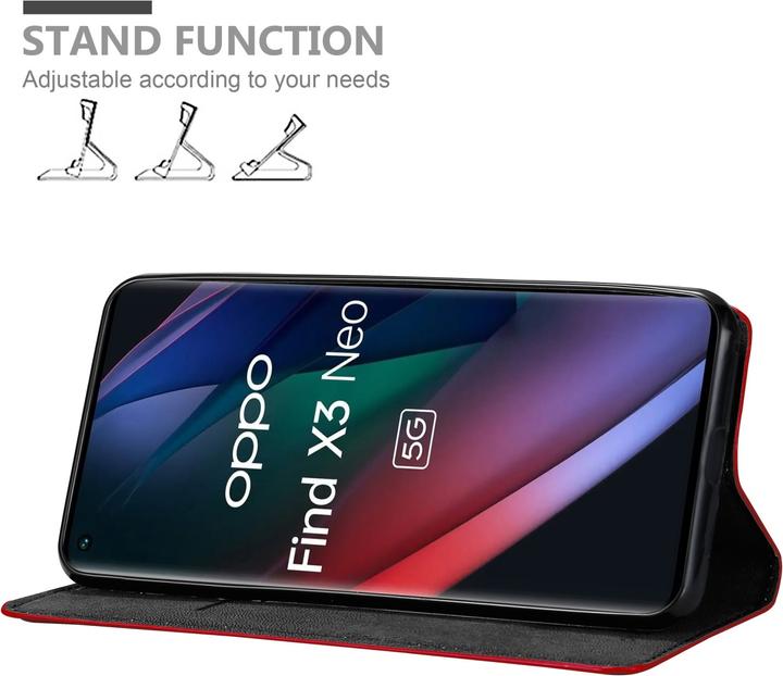 Immagine prodotto Cadorabo Libro Invis. Coperchio magnetico (Oppo Find X3 Neo)