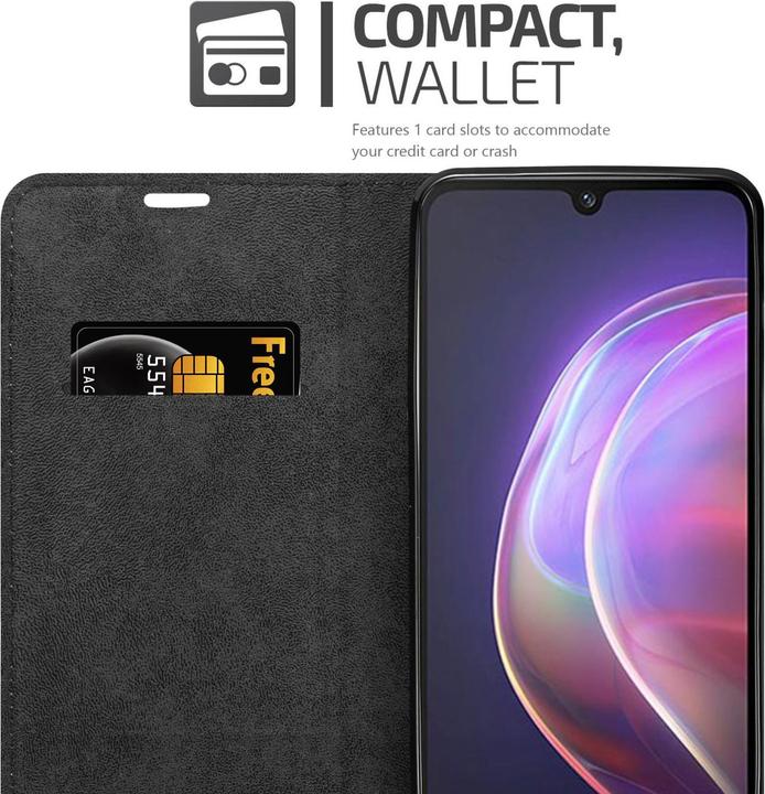 Actual product image Cadorabo Book Invis. Magnet sleeve (Vivo V21)