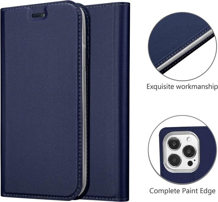 Actual product image Cadorabo Classy Book cover (Apple iPhone 13 Pro)