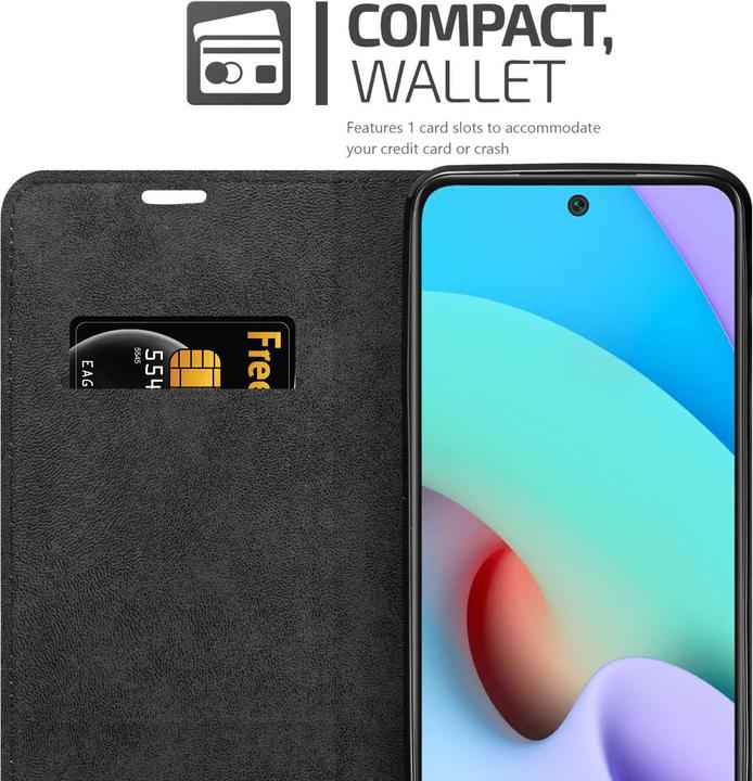 Image du produit Cadorabo Book Invis. Étui magnétique (Xiaomi Redmi 10)