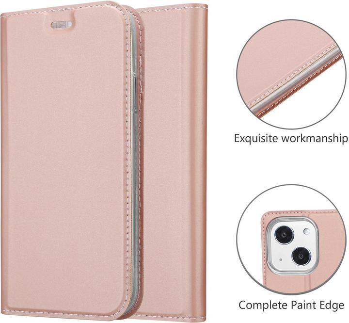 Actual product image Cadorabo Classy Book cover (Apple iPhone 13)
